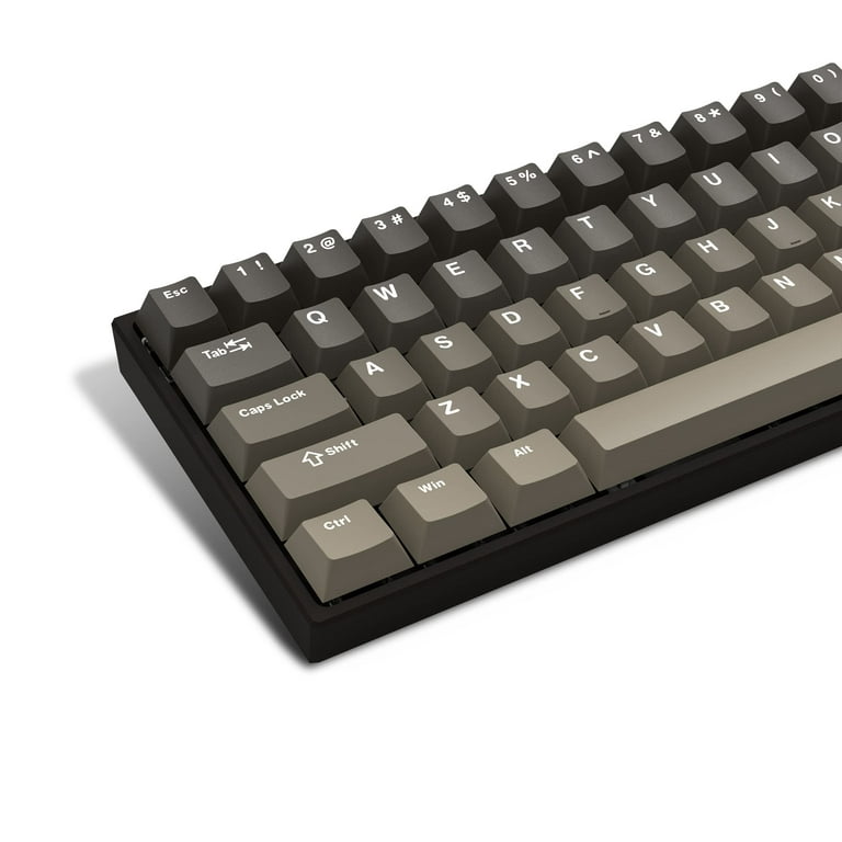 XVX Low Profile Keycaps - Custom Keycaps, Gradient PBT Keycaps for 60%  Brown