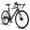 BLACK, variant on Ecarpat Road Bike 700C Tires, 16 Speeds Hybrid Bike for Men, Aluminum Alloy Lightweight Frame Disc Brake Racing Bike, City Commuting Road Bicycle for Men Women