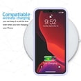 thumbnail image 5 of iPhone 11 6.1" Case, Phone Case for iPhone 11 2019 for iPhone 11, Njjex [Military Grade Drop Tested] Translucent Hard Matte Case Soft TPU Bumper Slim Phone Case for iPhone 11 2019 -Purple, 5 of 9