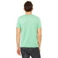 thumbnail image 2 of The Bella + Canvas Unisex Triblend Short Sleeve T-Shirt - GREEN TRIBLEND - XL, 2 of 3