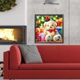 thumbnail image 2 of Kit 5D DIY Con Taladro Oso Navidad 40x40cm Blanco, 2 of 9