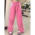 thumbnail image 1 of Pantalones Cargo holgados informales para mujer, ropa de calle con cordón, pantalones holgados de pierna ancha de gran tamaño, deportivos, Vintage, Hip Hop, Y2K, Joggers, 1 of 5