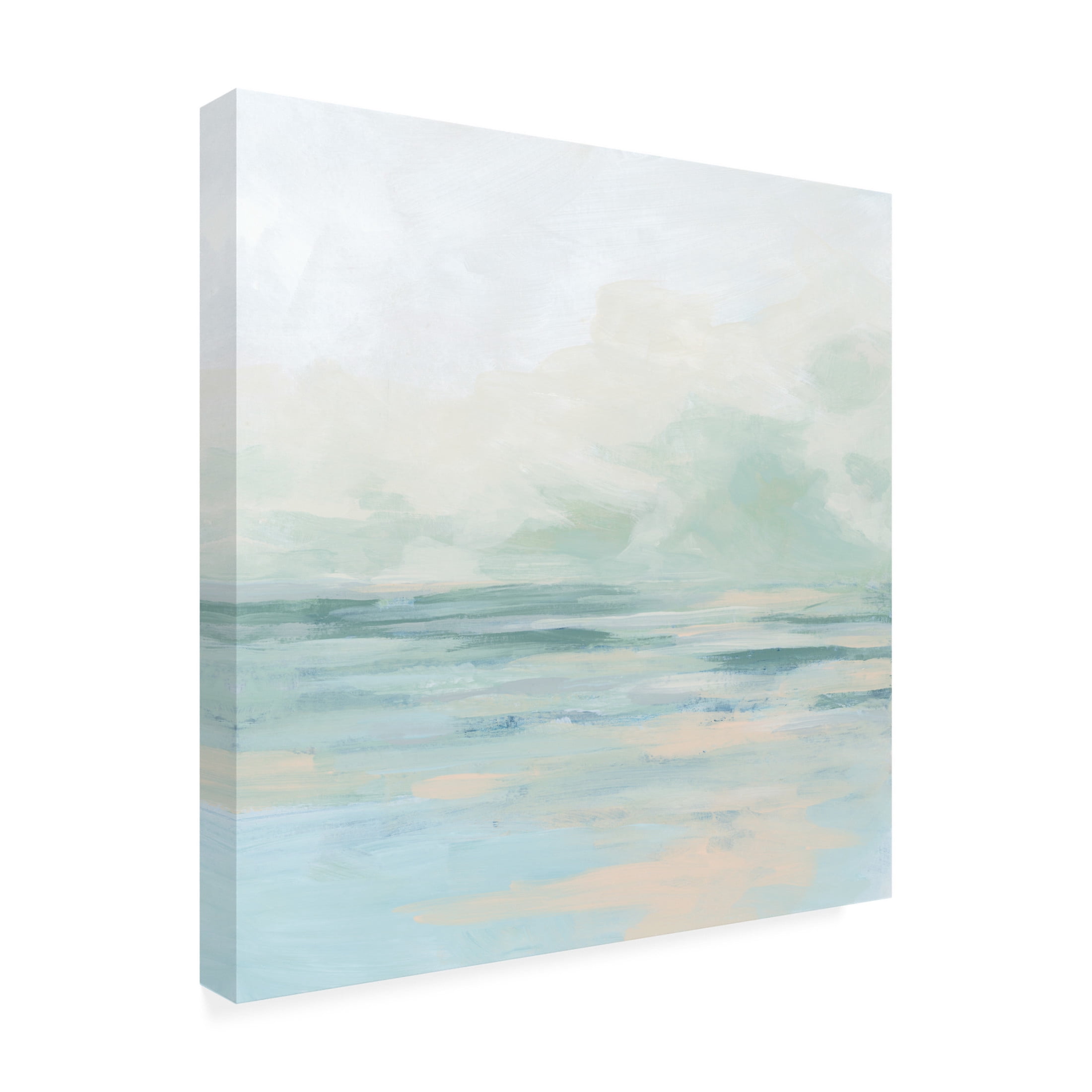 Trademark Fine Art June Erica Vess Gentle Sky II Canvas Wall Art