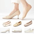 thumbnail image 3 of Pleteffect Socks, Lace No Show Liner Socks for Women, 5 Pairs Casual Lace Low Cut Liner Boat Non-Slip S-ocks( Mix), 3 of 7