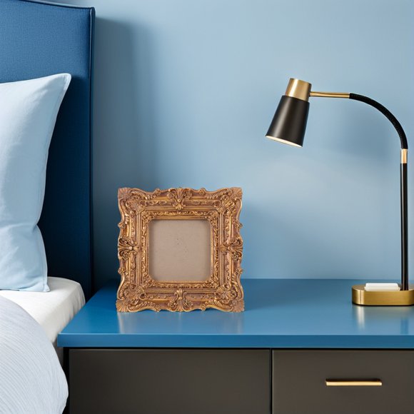 FOMIYES Marco Para Fotos Vintage De Resina Con Estilo Europeo Para De Pared Y Escritorio