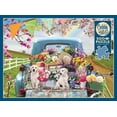 thumbnail image 5 of Cobble Hill 500 Piece Puzzle - Country Truck in Spring - Sample Poster Included, 5 of 5