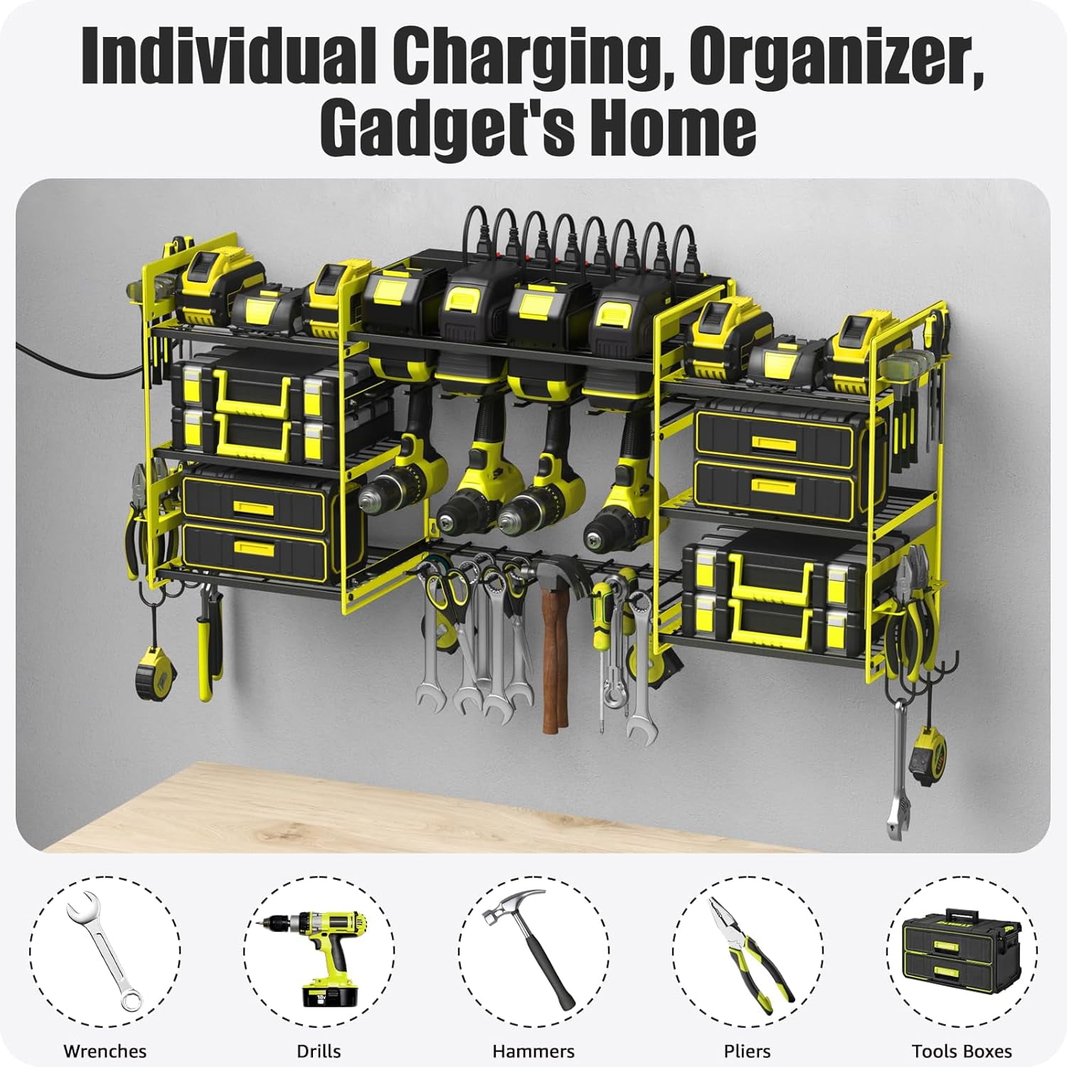 Power Tool Organizer Wall Mount Christmas Gifts For