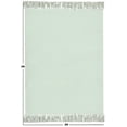 thumbnail image 3 of Casavani White Outdoor patio rug Indian handmade rug 2x3 feet, 3 of 6
