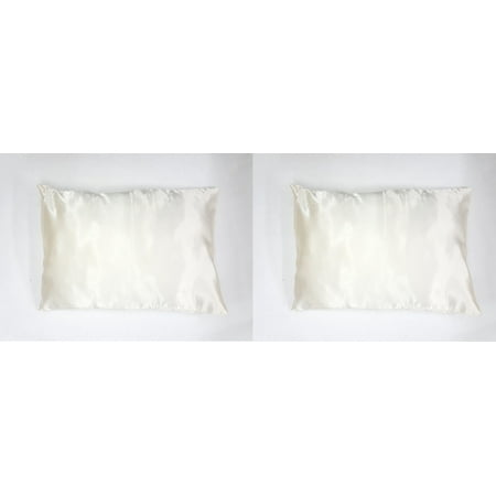 Toddler Travel Pillowcase - 2 Packs Toddler Travel Pillow Case Pillowcases Quality Satin, Side Zipper Enclosure