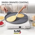 thumbnail image 2 of Sartén para crepes SENSARTE, antiadherente, revestimiento de granito suizo, 30 cm, para inducción, 2 of 9