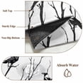 thumbnail image 6 of Area Rug for Living Room, Black Branches Birds Non-Slip Indoor Large Carpet for Bedroom/Dining Room, Modern Abstract Forest Silhouettes Washable Low-Profile Rectangle Floor Runner Rugs - 6 x 9 Ft, 6 of 7