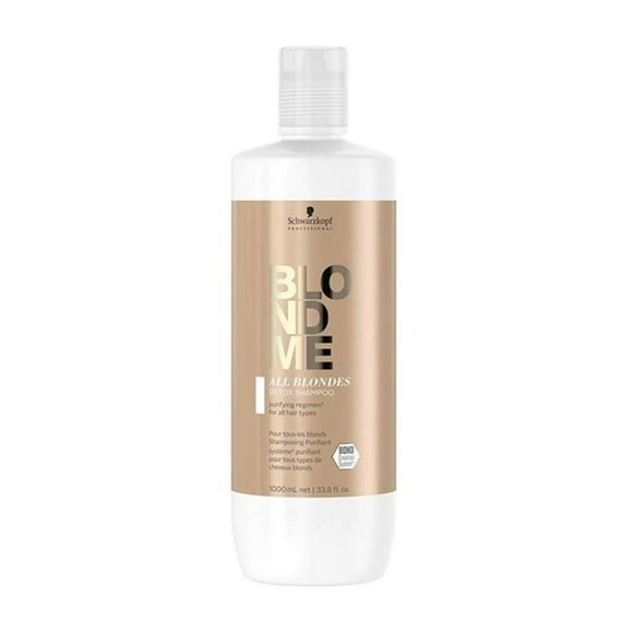 Schwarzkopf BlondMe All Blondes Detox Shampoo, 1L