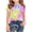 Blue, variant on BFHHYA Kids Boys Girls Tie Dye Shirt Casual Round Neck Short Sleeve T-Shirts Teens Loose Summer Tops Size 4-16 Years