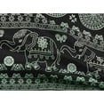 thumbnail image 5 of oneOone Rayon Black Fabric Block Fabric For Sewing Printed Craft Fabric By The Yard 56 Inch Wide-37, 5 of 5