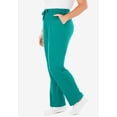 thumbnail image 2 of Woman Within Plus Size Sport Knit Straight-Leg Pull-On Pants, 2 of 6