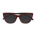 thumbnail image 4 of Sofia Vergara X Foster Grant by Sofia Leopard Women's Cat-Eye Sunglasses, Red/Black, 4 of 8