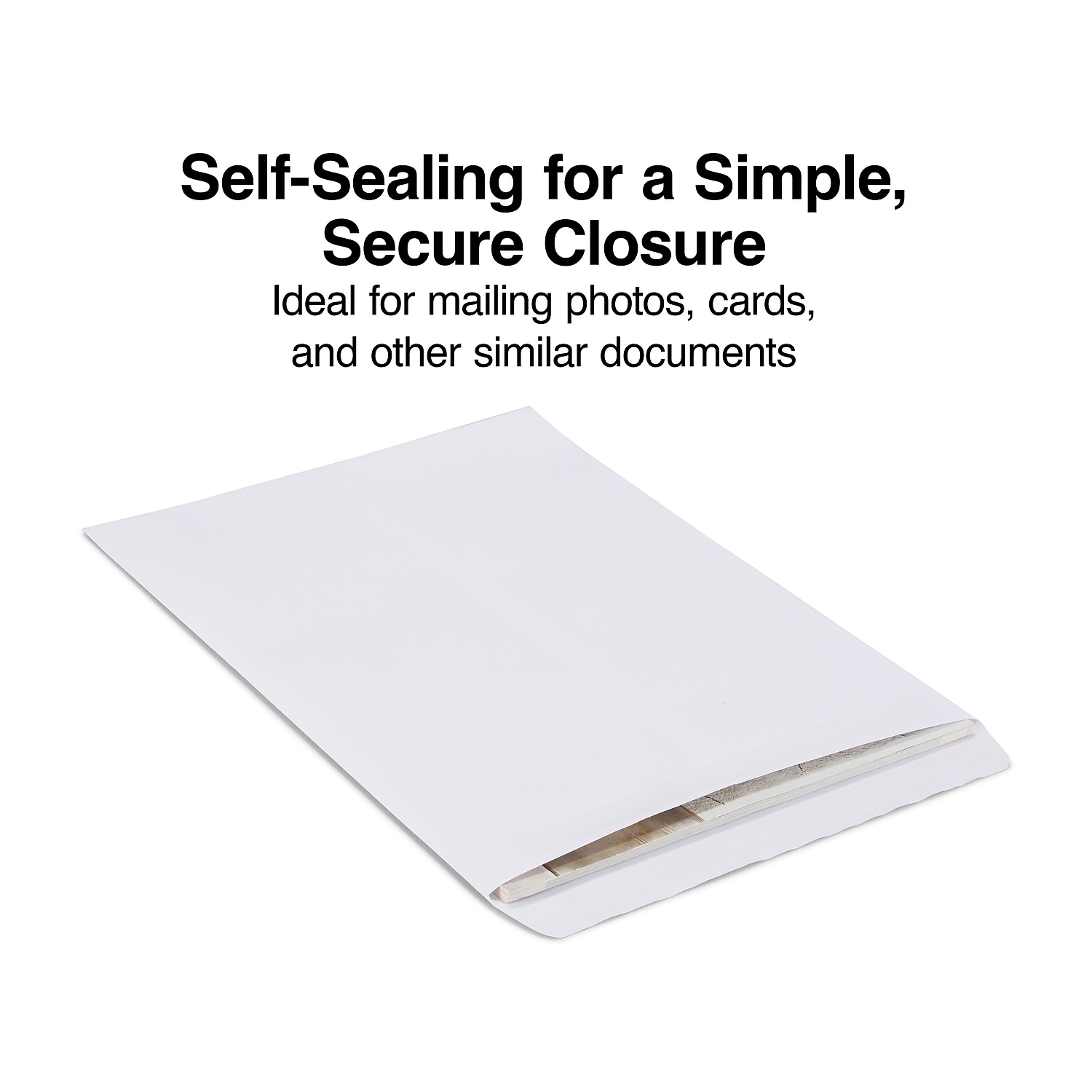 Staples Self Seal Catalog Envelopes 12" x 15.5" White 200/Carton ST609123-CCVS
