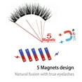 thumbnail image 6 of Fashion Eye Makeup Tools Easily Apply Natural Long With Applicatore Magnetic Eyelashes No Glue Needed Eyelashes Five Magnets MB1A-5, 6 of 8