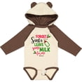 thumbnail image 3 of Inktastic Forget Santa Leave Some Milk for Me with Holly and Bottle Boys or Girls Long Sleeve Baby Bodysuit, 3 of 5