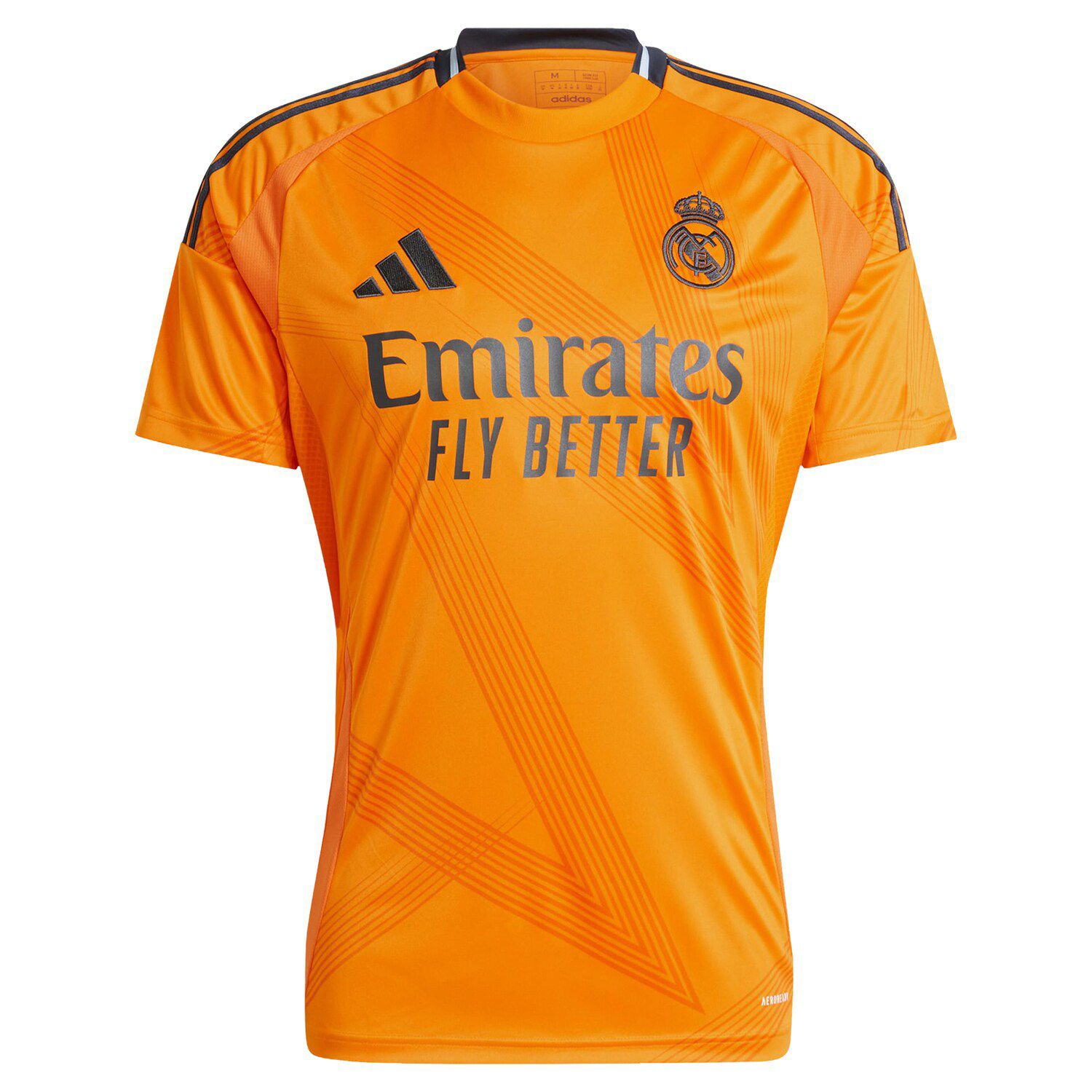 Adidas Real Madrid Stadium Away Men's Short Sleeve Soccer Jersey Orange photo 3
