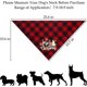 thumbnail image 4 of Fall Birthday Wedding Dog Bandanas 2 Pack. Holiday Dog Bandana Halloween Gift, 4 of 5