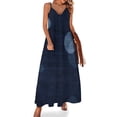 thumbnail image 1 of Vestido sin mangas Denim Moon elegante y chic vestido de noche vestido de mujer de verano 2024 vestidos de noche de lujo 2024, 1 of 7