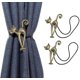 thumbnail image 1 of Juego de alzapaños magnéticos para cortinas de gatos creativos, hebillas de retención de cortinas para el hogar, oficina, Hotel, decoración Xemadio LN-1037, 1 of 7
