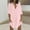 Pink, variant on Womens Casual Long Sleeve Shirt Dresses Button Down Tunics Long Kimonos Cardigans Swimsuit Cover Up Summer Beachwear Black S
