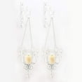 thumbnail image 4 of Koehler Christmas Holiday Home Decor Bedazzling Pendant Votive Candles Glass Wall Sconces, 4 of 5