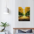thumbnail image 3 of PRATYUS Canvas Print Canvas Wall Art Picture 16x20in for Living Room Bedroom Fall Decor Autumn Woods 16x20in, 3 of 3