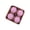 B002- Pink, variant on Christmas Decor, 2026 Christmas Ornaments Set of 4 Sequined Green Baubles, Shiny Sparkly 3 Inch Shatterproof Green Christmas Ornaments, Gift Boxed Hanging Xmas Tree Decorations,
