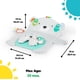 thumbnail image 3 of Bright Starts Tummy Time Prop & Play - Gimnasio de Actividades de Oso Polar para bebé, Espejo, sonajero y Otros Juguetes incluidos, a Partir de recién Nacidos, 3 of 5