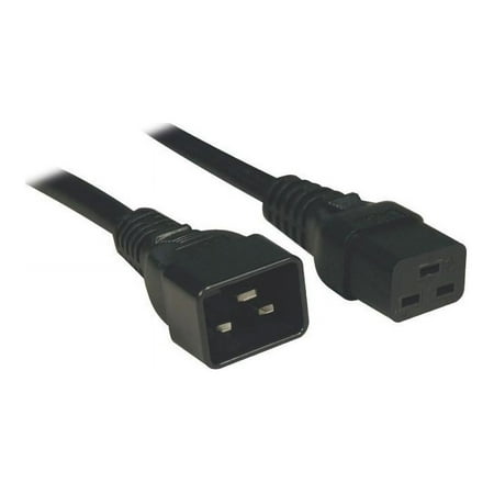 UPC: 0037332190949 | Tripp Lite Heavy-Duty Power Extension Cord 15A 14 AWG (IEC-320-C19 to IEC-320-C20) 10 ft. (3 m) (P036-010-15A)