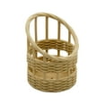 thumbnail image 1 of Cesta de Almacenamiento en Miniatura para Niñas Baoblaze Cesta Tejida para Casa de Muñecas 1/6 Caqui, 1 of 8
