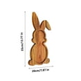 thumbnail image 4 of Kayannuo Cute Wooden Tray Kitchen Cheese Board Easter Wooden Tray Home Decor, 4 of 9