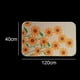 thumbnail image 5 of 16x47 Pulgadas Lino Floral Cocina Baño Piso Alfombra Alfombra Antideslizante, 5 of 5