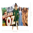 thumbnail image 2 of El Mago de Oz Manta Capa con Capucha Anti-Bolitas, Manta de Lana Ártica Suave, Manta Portátil de Felpa Ligera y Lujosa, Poncho para Siesta en Casa y Oficina, 100*130cm, 2 of 6