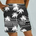 thumbnail image 6 of HAPIMO Mens Trends Pocket Swim Trunks Summer Swimwear Hawaii Tropical Print Trousers Holiday Beach Pants Board Shorts Quick Dry Elastic Drawstring Bathing Suits Rollbacks Gray XXXL, 6 of 9