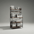 thumbnail image 2 of 5-Tier Kitchen Bakers Rack, Multifunctional Storage Shelf with Reinforced Rods - for Kitchen, Bedroom & Living Room, 2 of 5