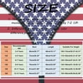 thumbnail image 3 of kpoplk Girls Boys 4th of July American Flag Patriotic USA Shirt Kids Independence Day Tops Girl Short Sleeve Fashion Outfit(Blue,4-5 Y), 3 of 4