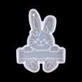 thumbnail image 2 of LCXmlly Rabbit Epoxy Resin Mold Easter Day Crafting Fun: Rabbit Resin DIY Keychain Pendant Mould, 2 of 5