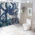 thumbnail image 7 of Orinice  Octopus Shower Curtain Nautical Tentacle Shower Curtain Bathroom Curtain Decor Set with 12 Hooks Waterproof Fabric  36x72, 7 of 7