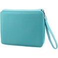 thumbnail image 1 of 200 Slots Pencil Case PU Leather Handy Pencil Wrap with Zipper Super Large Capacity Pen Bag for Prismacolor Premier Colored Pencils, Crayola Colored Pencils(Green), 1 of 6
