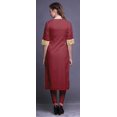 thumbnail image 4 of Bimba Robes Tuniques Droites pour Femmes Kurta d'Été Imprimée, 4 of 6