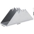 thumbnail image 2 of Porte-serviettes Vertical en Acier Inoxydable - Argent, 2 of 5