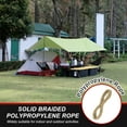 thumbnail image 5 of Uxcell 1/4 Inch 90 Feet Polypropylene Rope,Solid Braided Utility Rope for Camping,Flag Pole,Clothesline,Outdoor,Khaki, 5 of 6