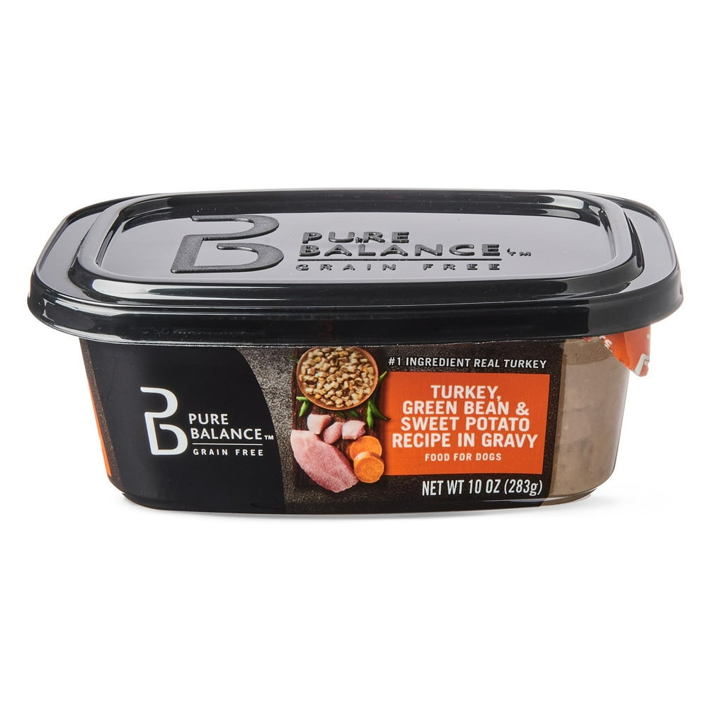 Pure Balance GrainFree Wet Dog Food, Turkey, Green Bean & Carrot in