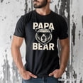 thumbnail image 5 of Papa Bear Sunglasses T-Shirt, Black Vintage Tee for Cool Dads, 5 of 6