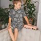 thumbnail image 4 of Balery Sparkling Snowflakes Conjunto de Pijama Infantil de Manga Corta con Estampado – Ropa de Dormir de Algodón Suave-Medium, 4 of 6
