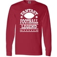 thumbnail image 3 of Inktastic Fantasy Football Legend Long Sleeve T-Shirt, 3 of 5
